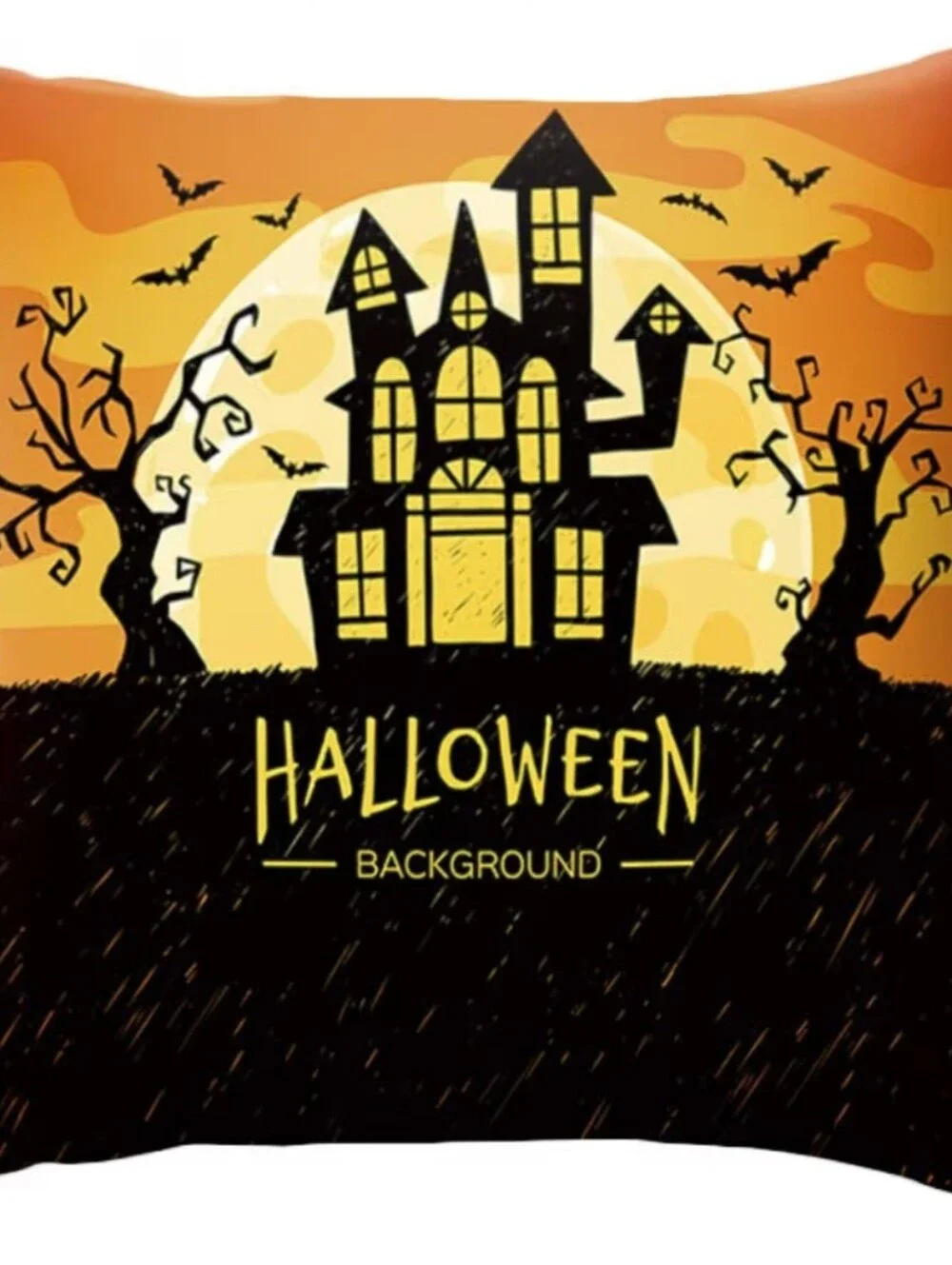NWT Halloween Theme Pillow Covers, 6 Pack